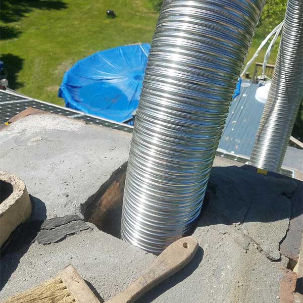 Chimney Flue Relining Stainless Steel