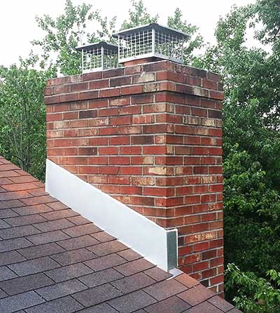 Masonry Chimney Flashing Caps Crown Repair Waterproofing Tuckpointing