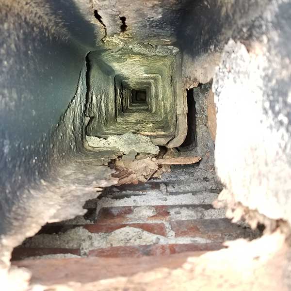 Spalling Flue Tiles Chimney Rebuild Relining Masonry